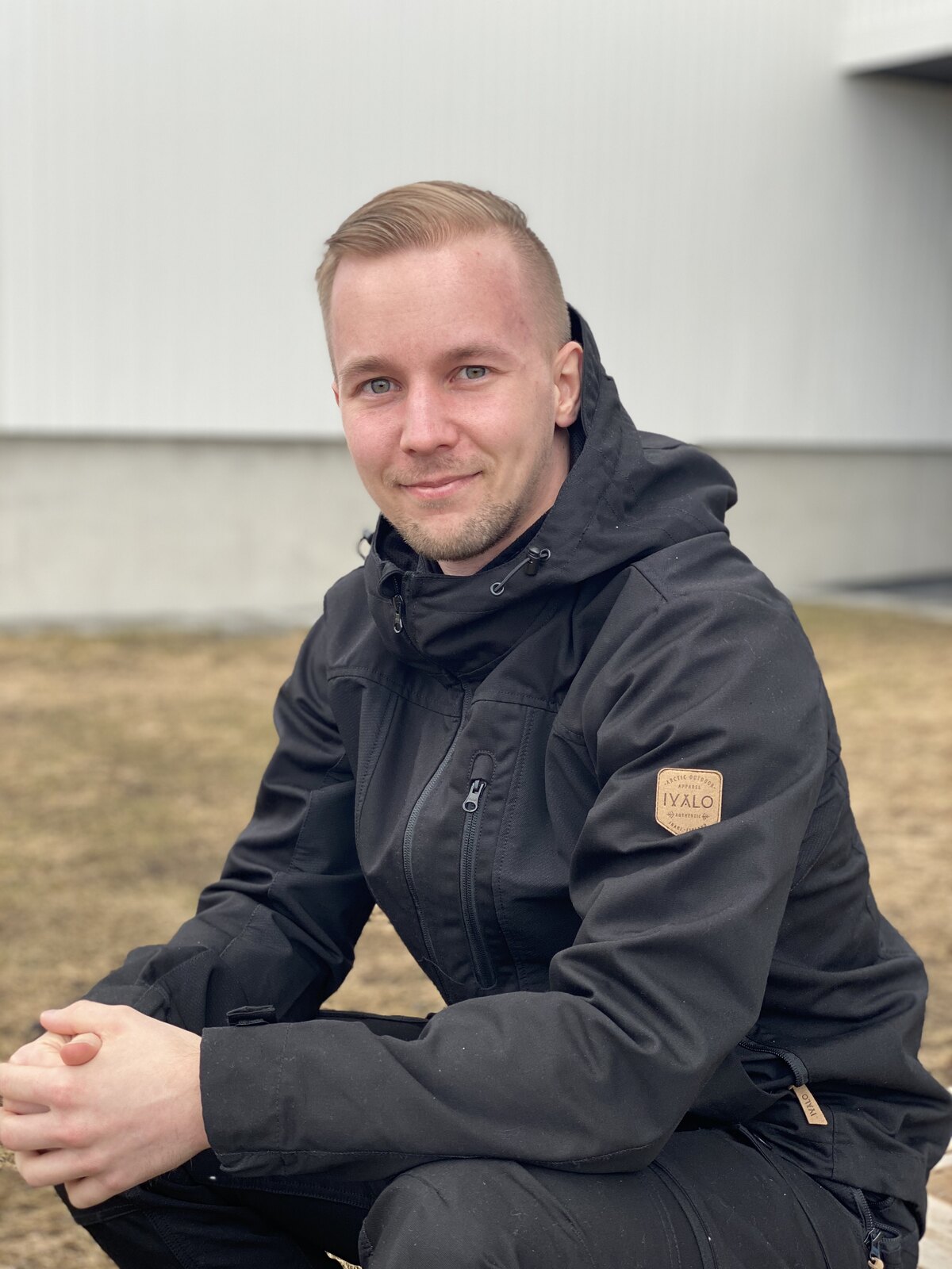 Mikko, the creator of Lokimaps, sitting outdoors